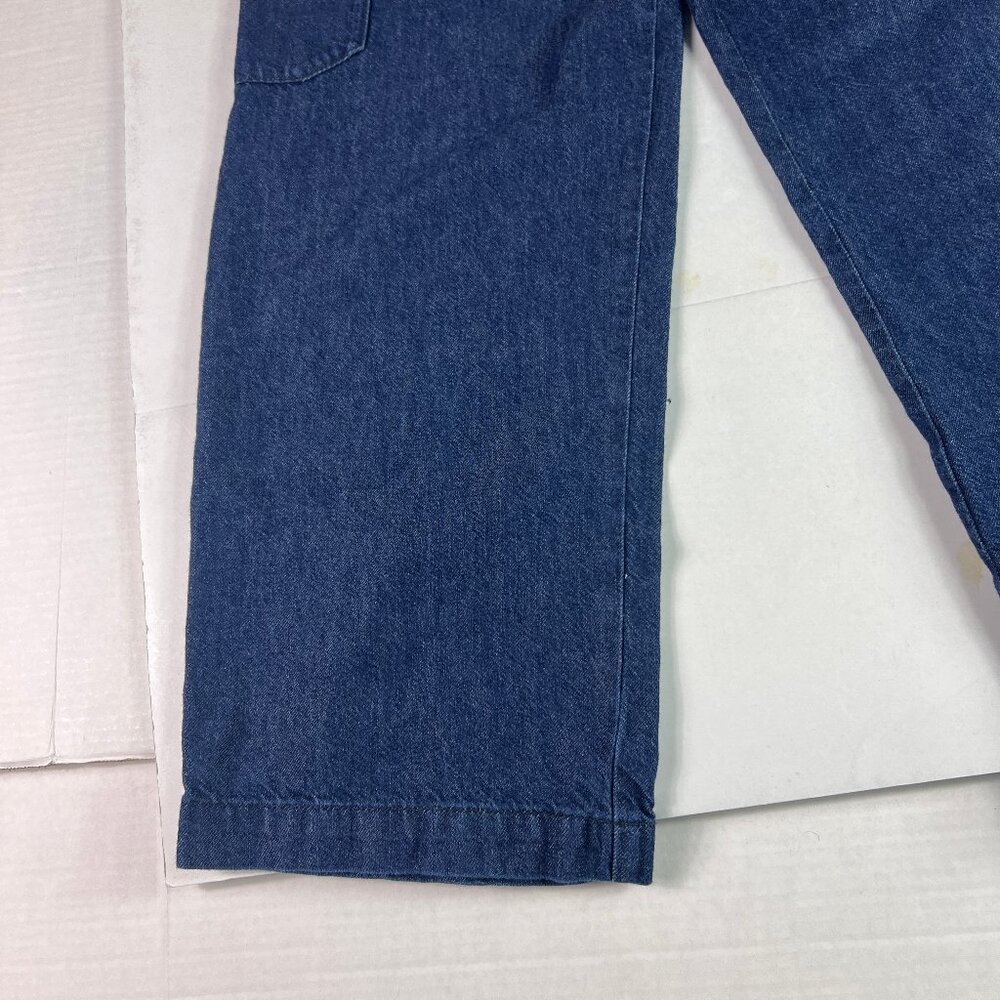 Rag & Bone Jean Women 25x28* Cassidy High Rise Wide Leg Cargo Blue Denim Tag 23 - Picture 6 of 16